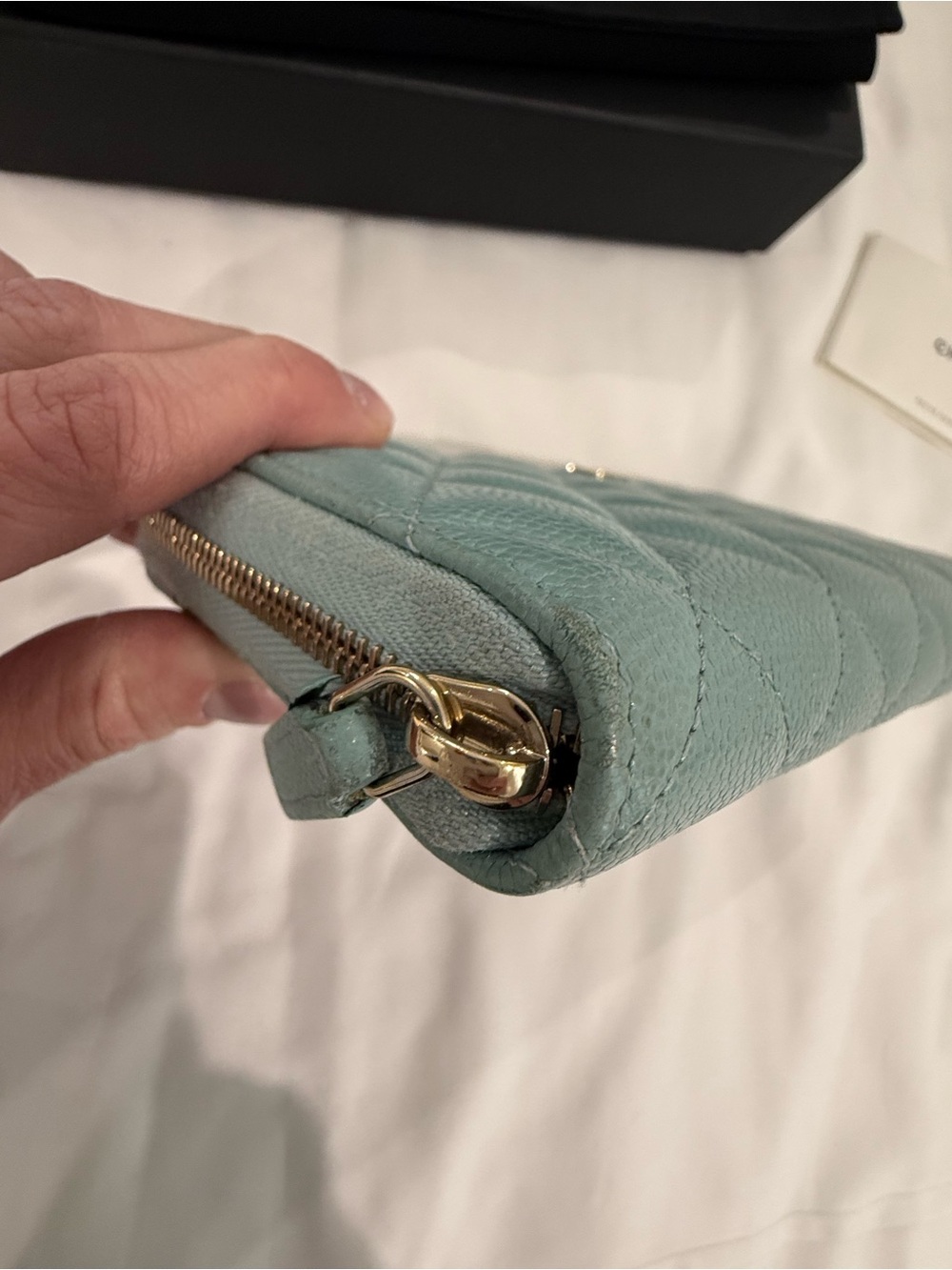 Chanel Caviar Leather Wallet - Picture 12 of 15